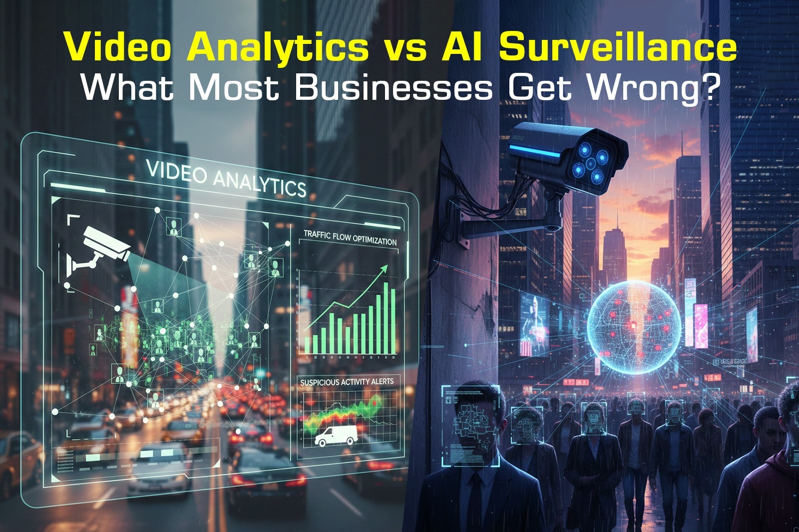 Video Analytics vs AI Surveillance – What Most Businesses Get Wrong?